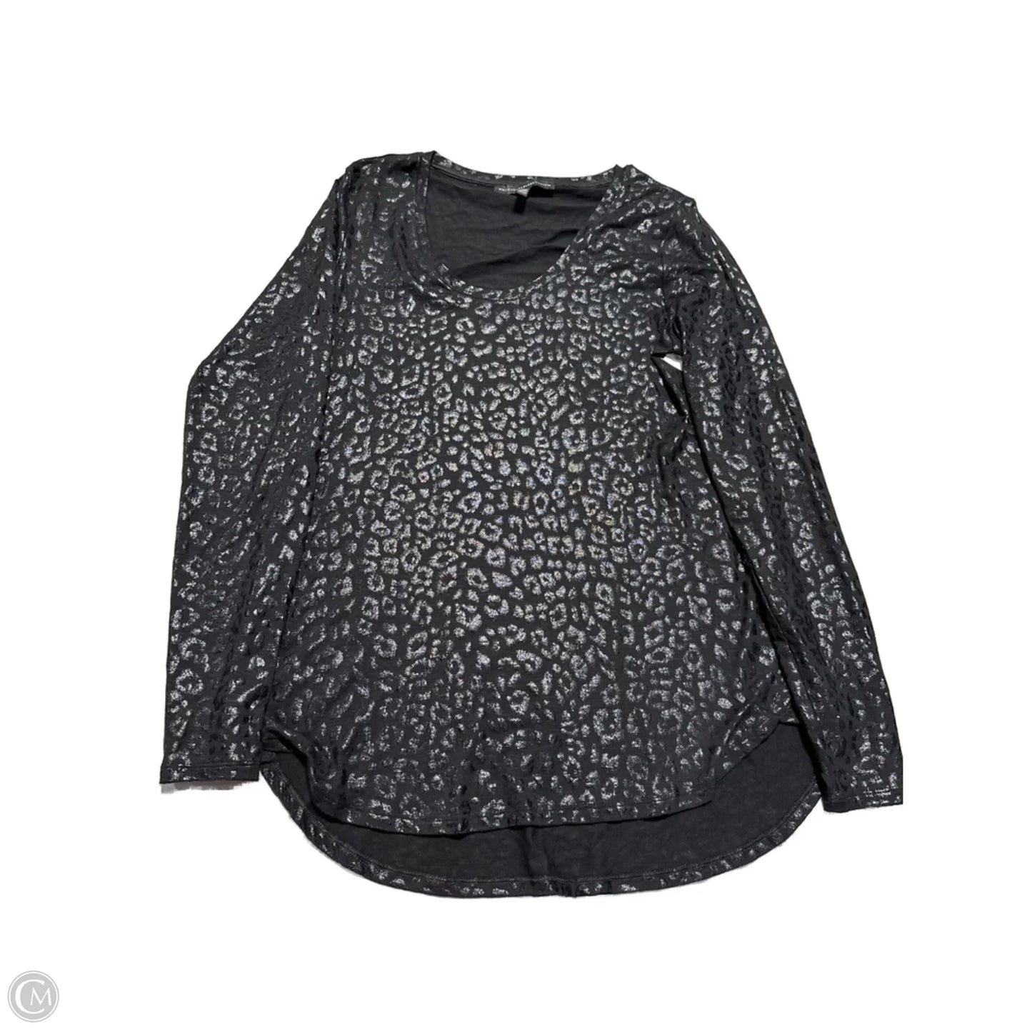 Top Long Sleeve By White House Black Market In Black, Size: L