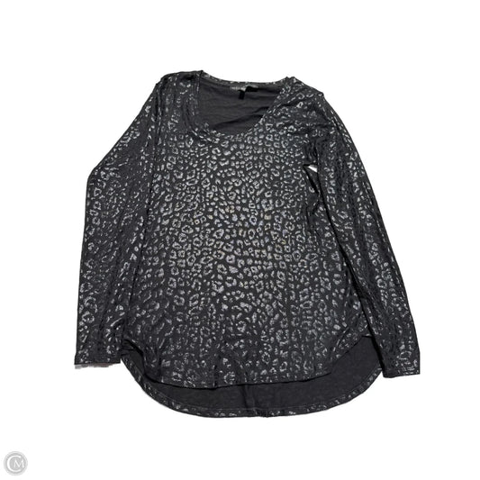 Top Long Sleeve By White House Black Market In Black, Size: L