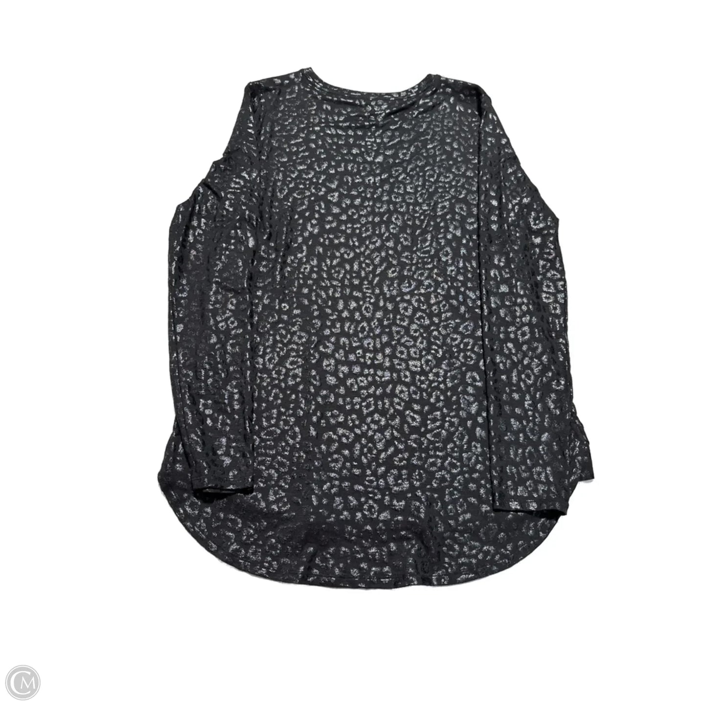 Top Long Sleeve By White House Black Market In Black, Size: L